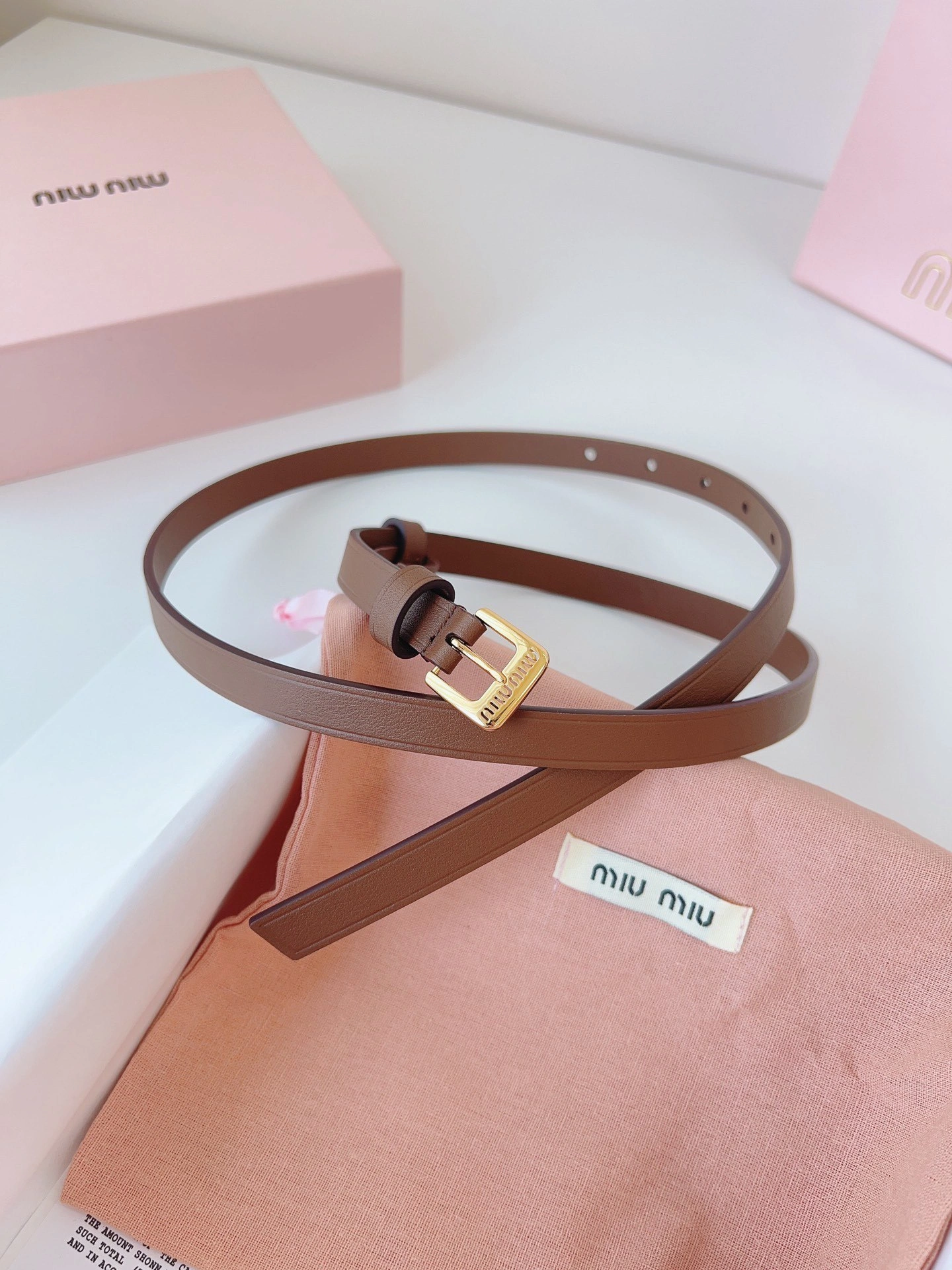 Barbara-- 7iu7iu Calfskin 1.5cm item:D-S179F0732